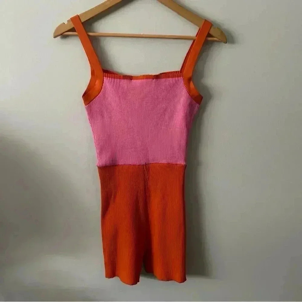 NWT Zara Colour Blocked Romper M - Picture 5 of 5
